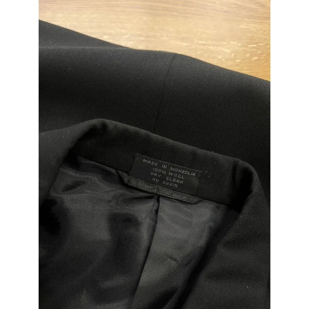 NWT Vintage R Raspinni Uomo 100% Extra Fine Wool Blazer Size 38R/31R